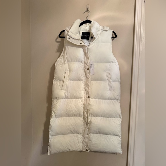 Avilego Jackets & Blazers - Avilego Longline Puffer Vest | NWT | Cream | Medium